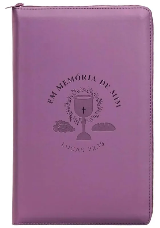 Bíblia Nvi Com Zíper - Em Memória De Mim - LC - Livros
