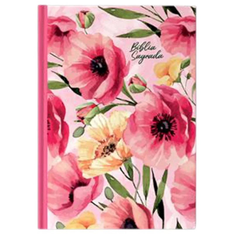 Livro Bíblia Nvi, Capa Dura, Florida, Econômica, Primavera Thomas Nelson Brasil (MP)