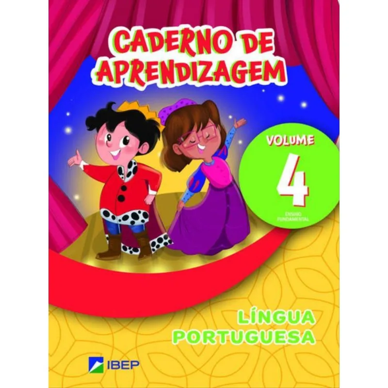 CADERNO DE APRENDIZAGEM LÍNGUA PORTUGUESA VOL 4 - VOL. 4