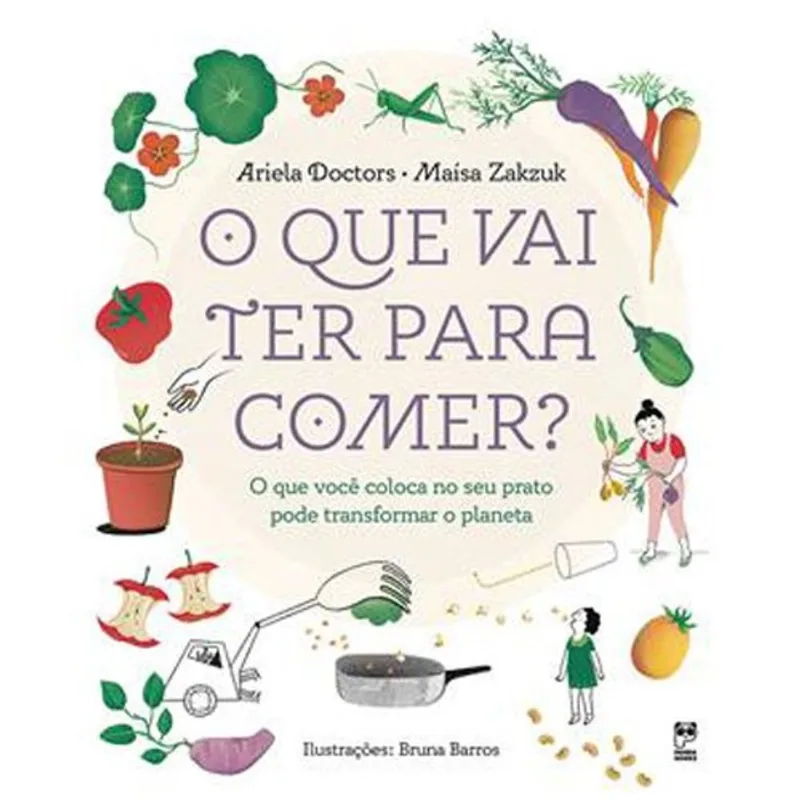 Livro O Que Vai Ter Para Comer? Panda Books (MP)
