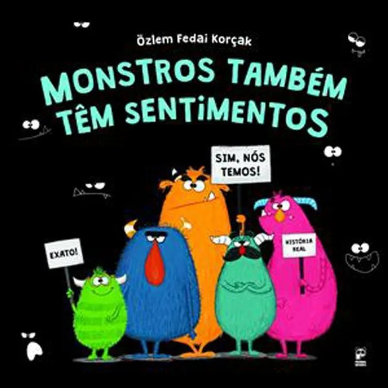 Livro Monstros Também Têm Sentimentos Panda Books (MP)