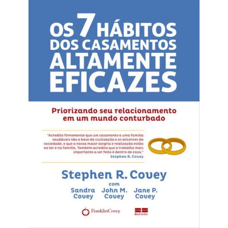 OS 7 HÁBITOS DOS CASAMENTOS ALTAMENTE EFICAZES