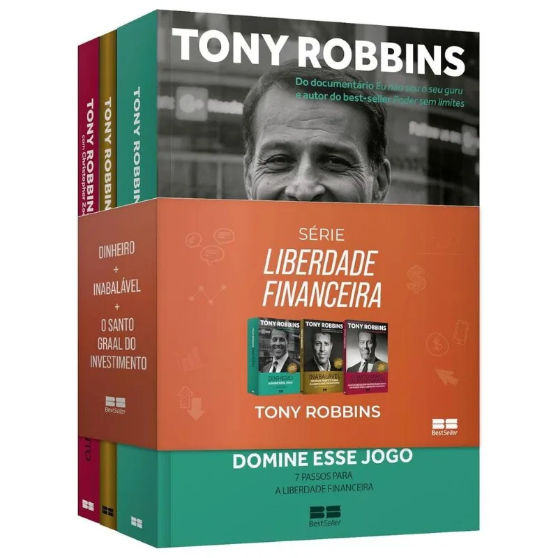 Kit Liberdade Financeira - Best Seller - Livros