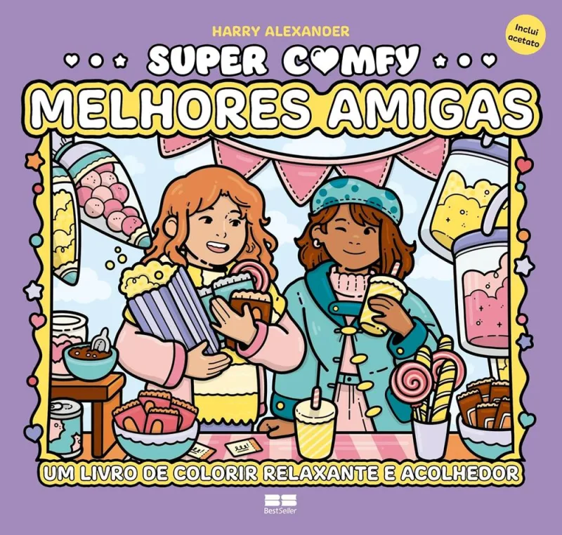 Super Comfy: Melhores Amigas - LC - Livros