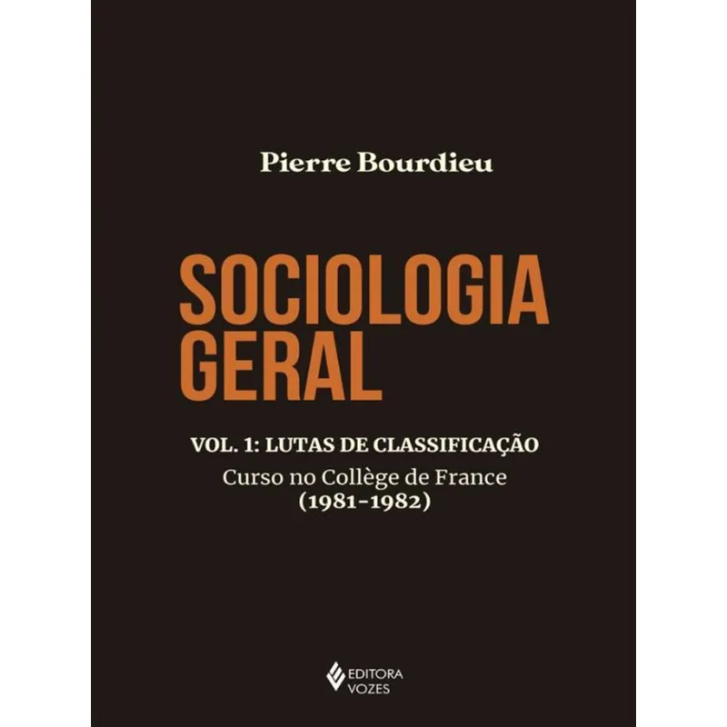 SOCIOLOGIA GERAL VOL. 1
