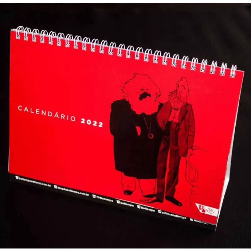 Calendario - #Leiamarx 2022 - Não Disponível