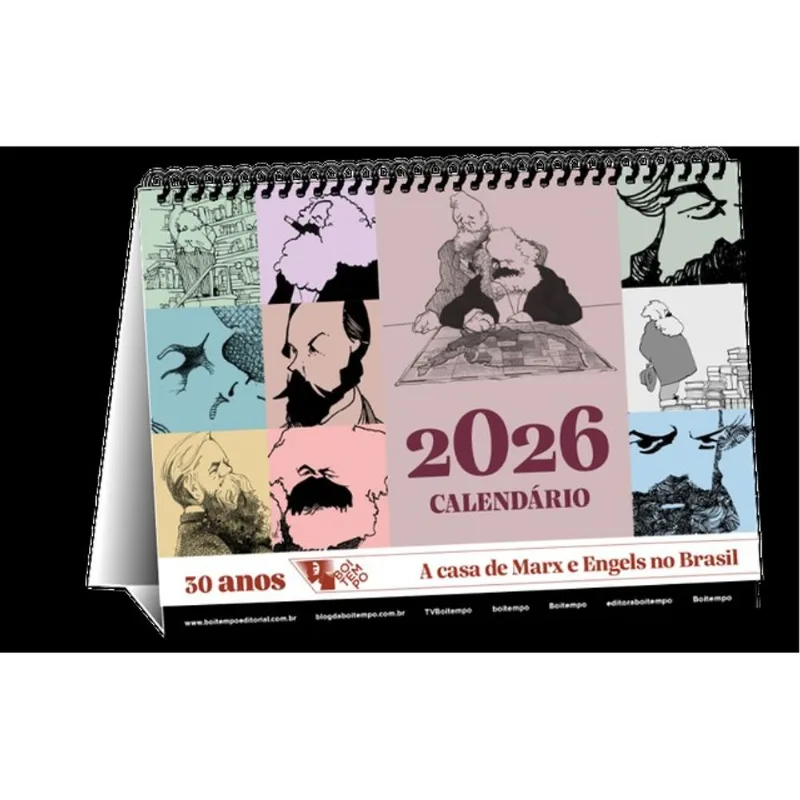 CALENDÁRIO BOITEMPO 2026