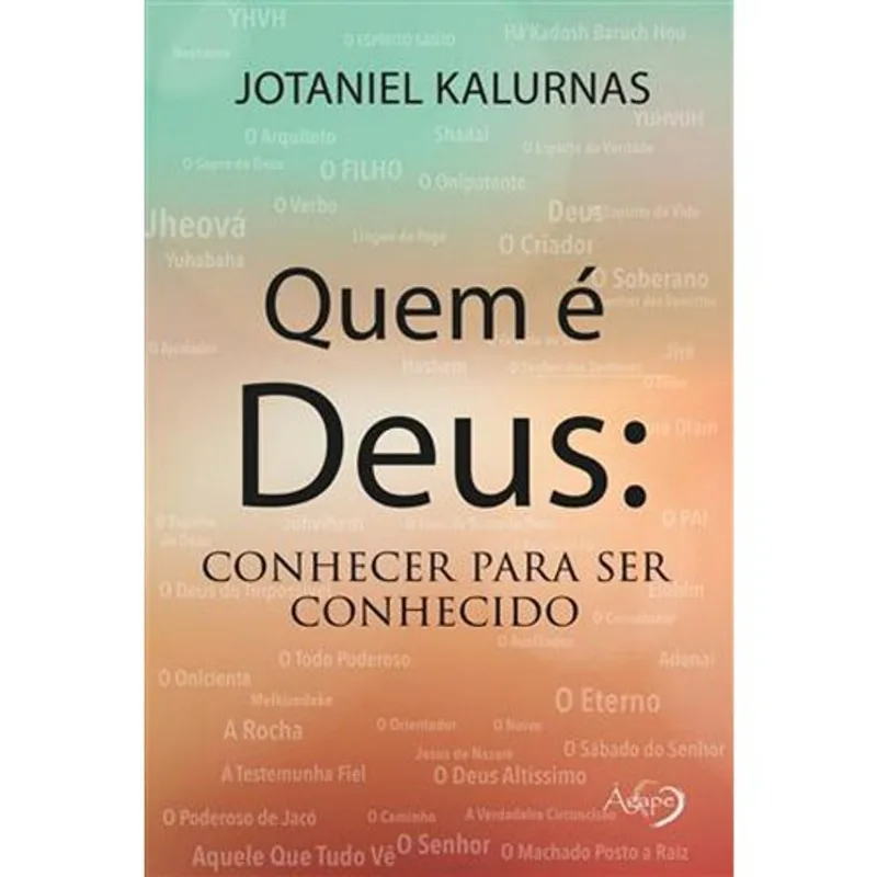 Livro Quem É Deus Ágape Editora (MP)