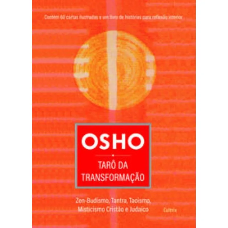 Osho - Tarô Da Transformação - (bolso) - Zen-budismo, Tantra, Taoismo, Misticismo Cristão E Judaico