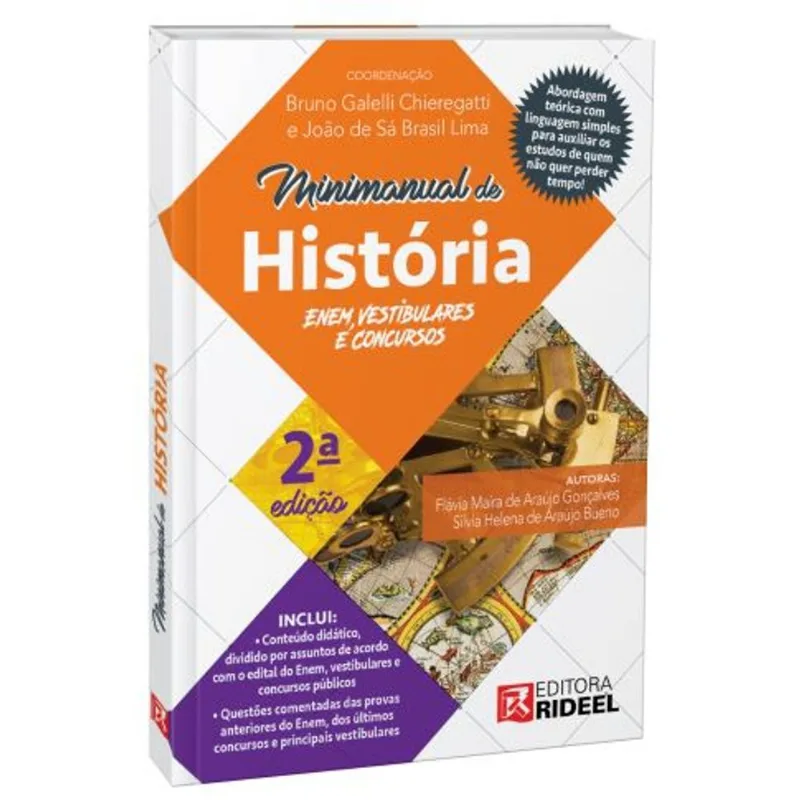 MINIMANUAL DE HISTÓRIA - ENEM, VESTIBULARES E CONCURSOS - 2021