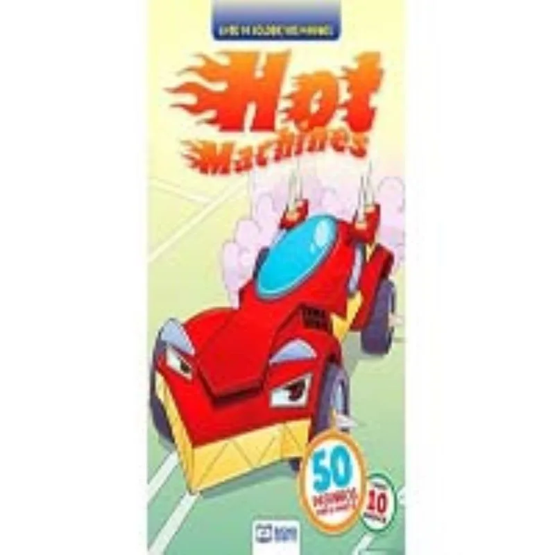 50 Paginas Para Colorir - Hot Machines