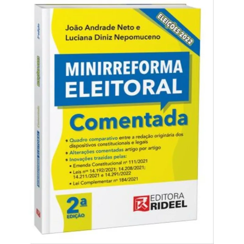 MINIRREFORMA ELEITORAL COMENTADA - 2022