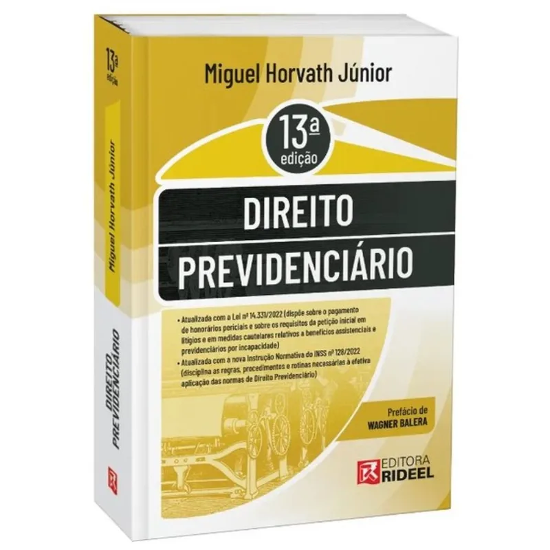 DIREITO PREVIDENCIÁRIO - 13ª EDIÇÃO