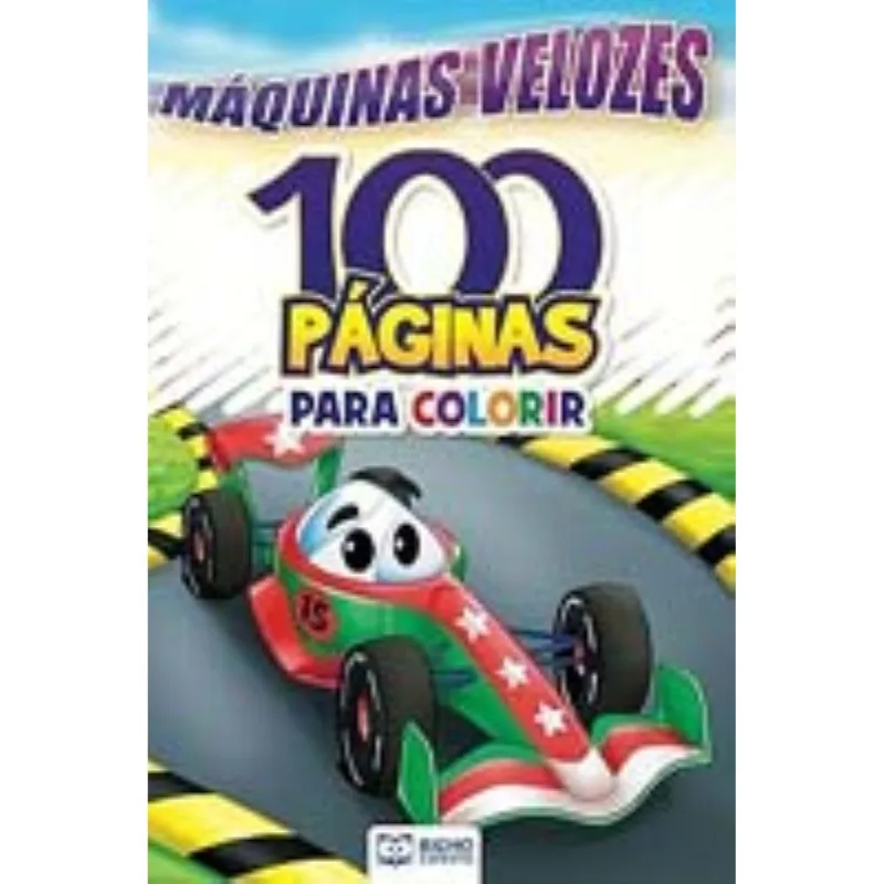 100 Paginas Para Colorir - Maquinas Velozes
