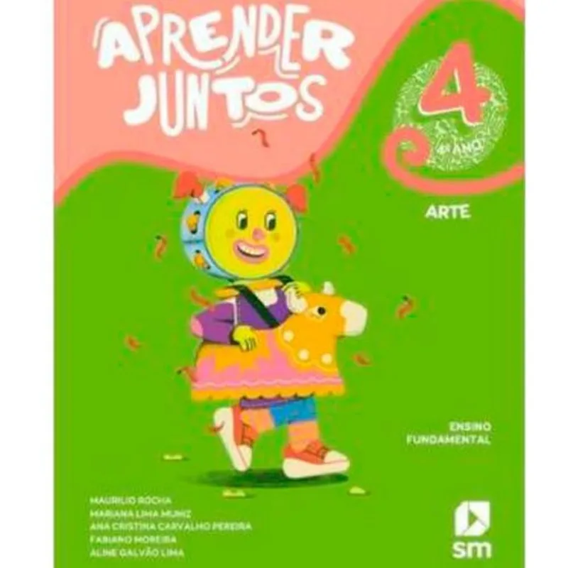 Livro Aprende Juntos Arte 4° Ano Editora SM (MP)