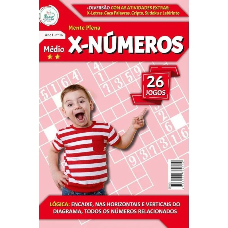 Livro Passo A Passo Mente Plena XNúmeros N°16 (MP)