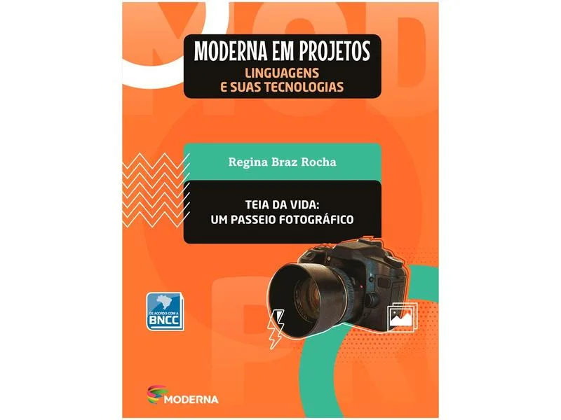 Moderna em Projetos Teia da Vida Regina Braz Rocha 1ª Edição Capa Comum - Não Disponível - Livros