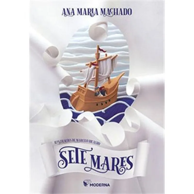Livro Sete Mares Moderna Literatura (MP)