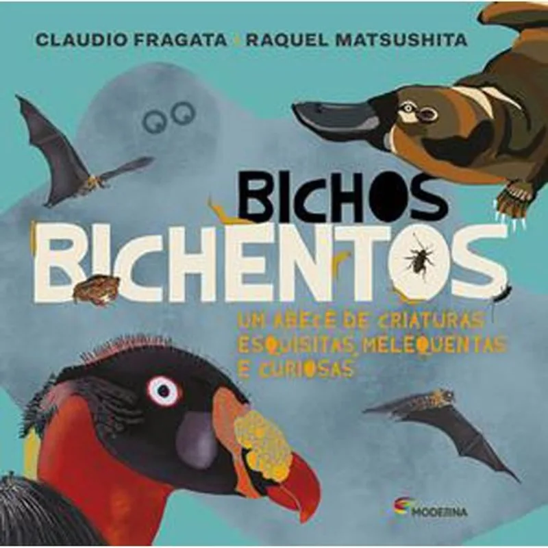 Livro Bichos Bichentos Moderna Literatura (MP)