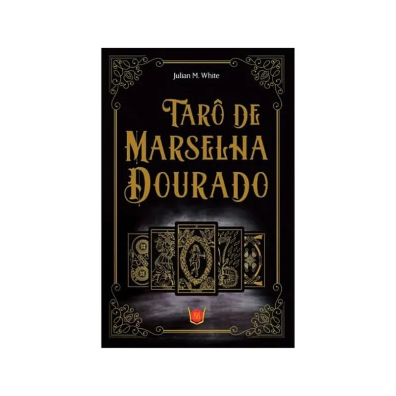 TARÔ DE MARSELHA DOURADO