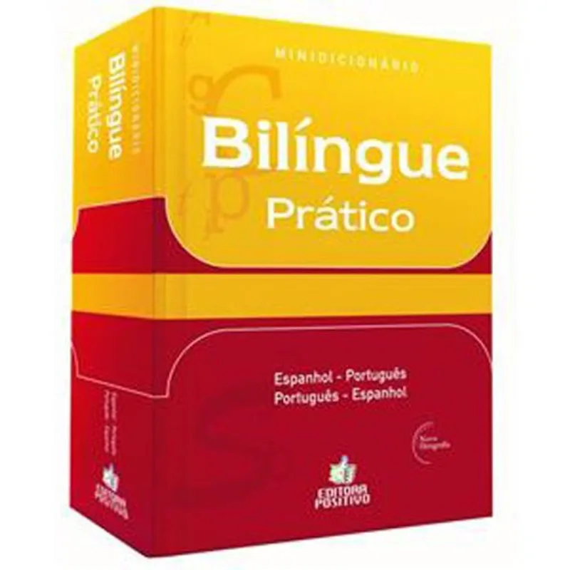 Livro Minidicionário Bilíngue Prático Espanhol Português Posi Tivo (MP)