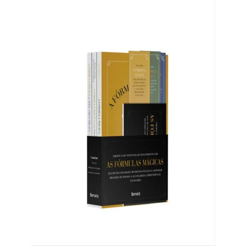 KIT FÓRMULA MÁGICA 3 LIVROS