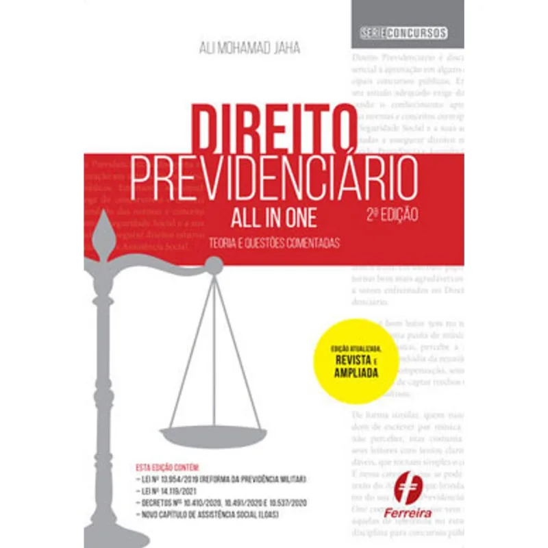 DIREITO PREVIDENCIÁRIO ALL IN ONE