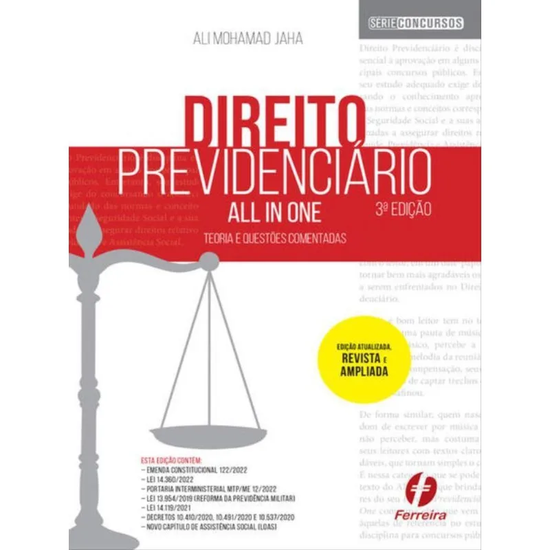 DIREITO PREVIDENCIÁRIO ALL IN ONE