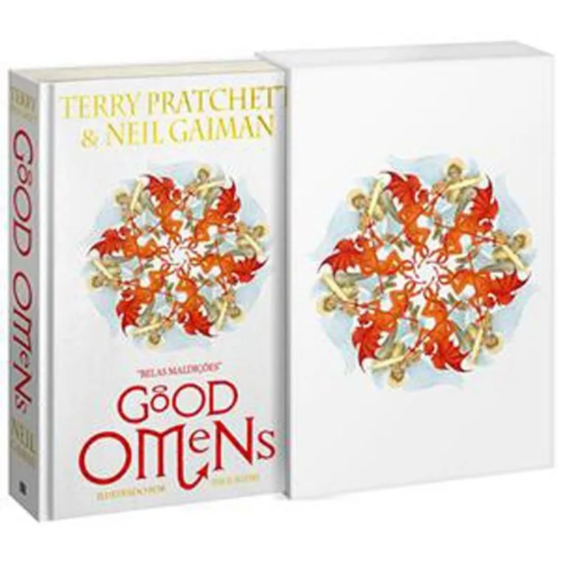 Livro Good Omens: Belas Maldições (edição De Luxo Ilustrada) Bert Rand Brasil (MP)