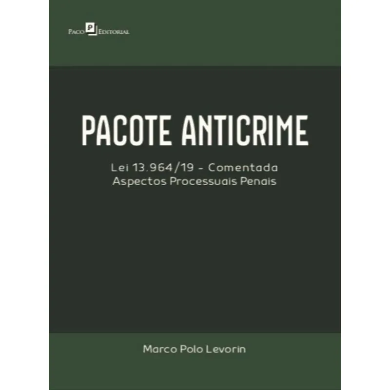 PACOTE ANTICRIME