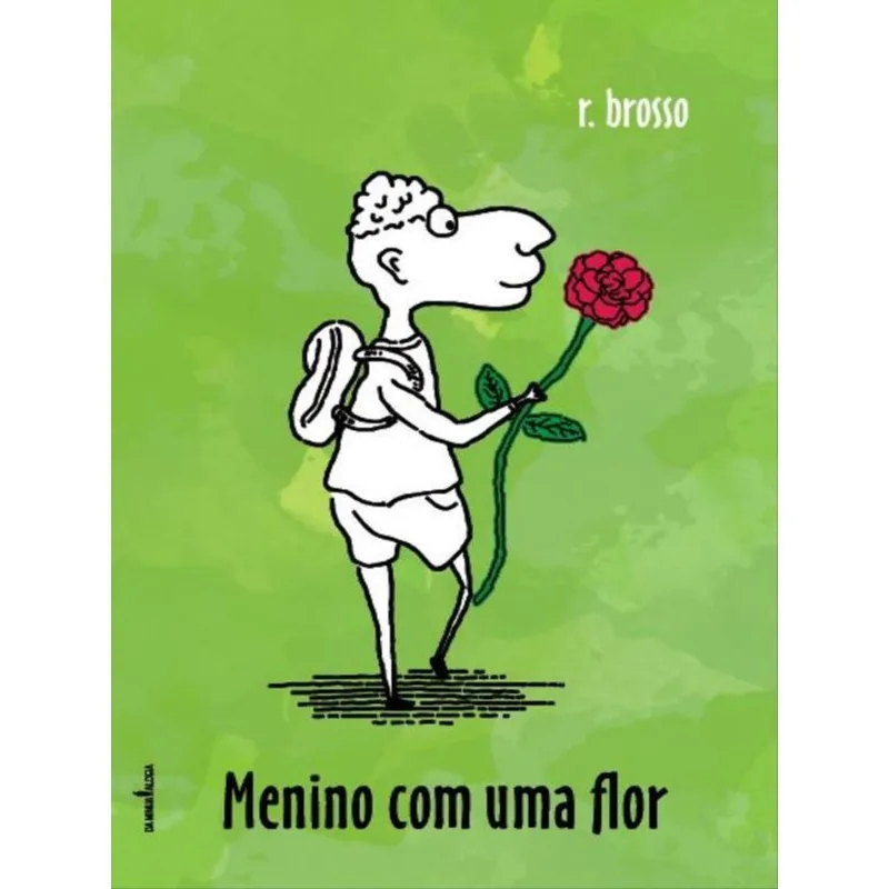 MENINO COM UMA FLOR