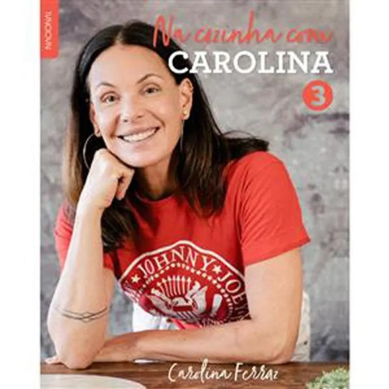 Livro Na Cozinha Com Carolina Vol 03 Companhia Editora Nacional (MP)