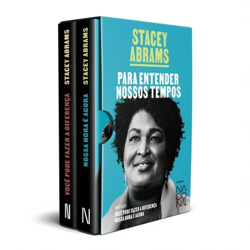 Box Stacey Abrams   Para entender nossos tempos - Editora Nacional