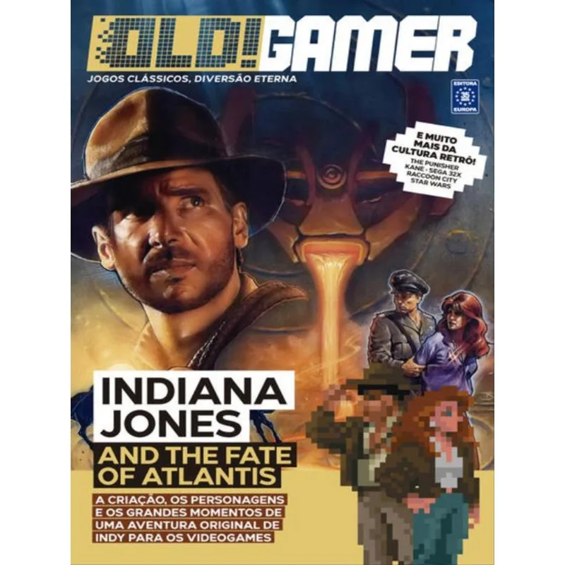 BOOKZINE OLD!GAMER - VOLUME 9: INDIANA JONES AND THE FATE OF ATLANTIS