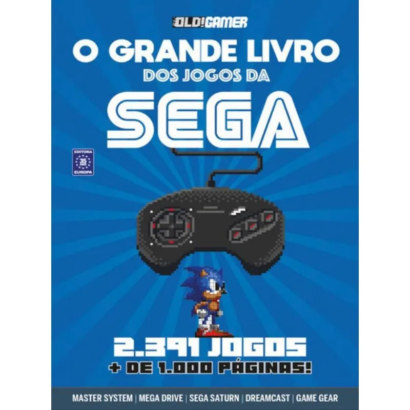 O GRANDE LIVRO DOS JOGOS DA SEGA