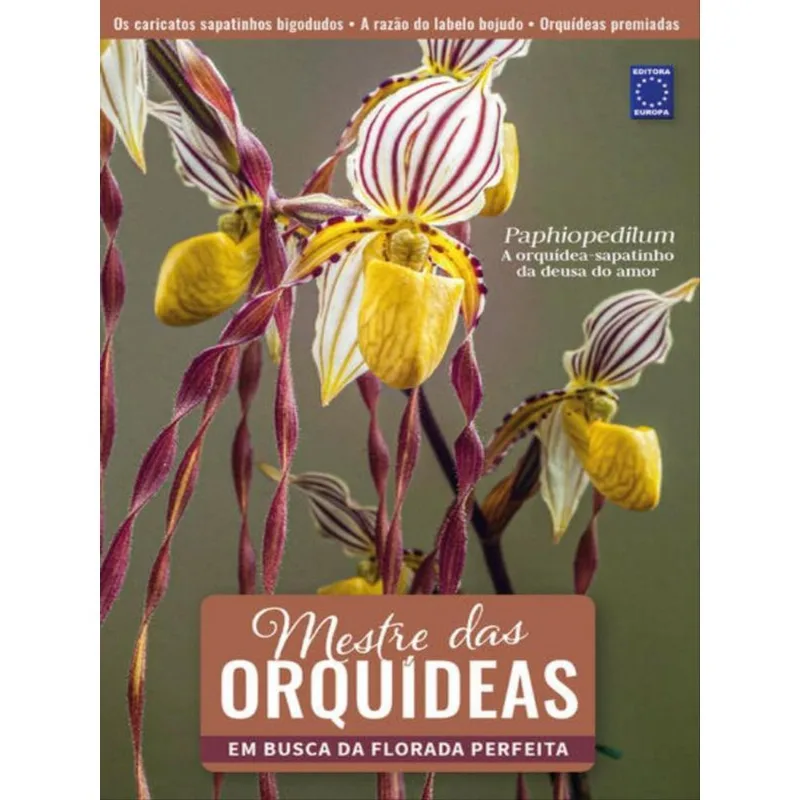 MESTRE DAS ORQUÍDEAS - VOLUME 11: PAPHIOPEDILUM