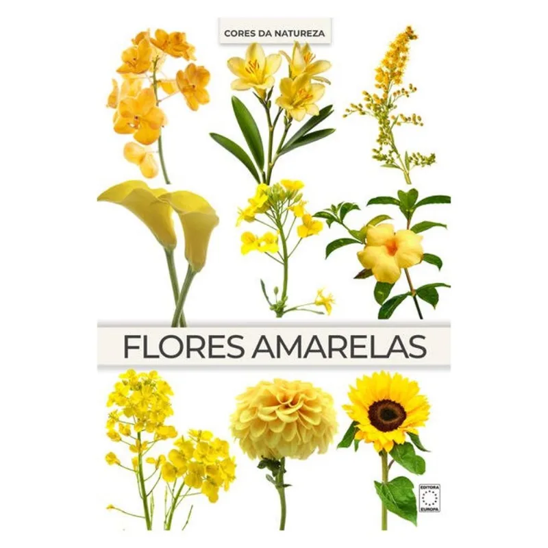 COLEÇÃO CORES DA NATUREZA - FLORES AMARELAS