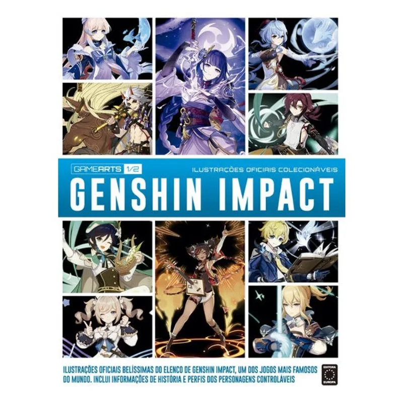 GAME ARTS - GENSHIN IMPACT - LIVRO 1