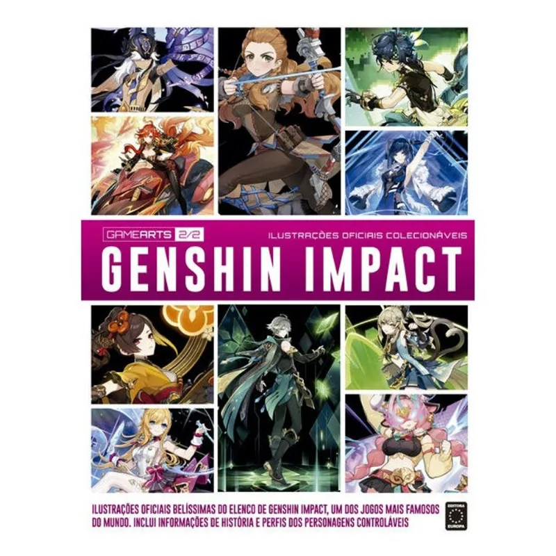 GAME ARTS - GENSHIN IMPACT - LIVRO 2