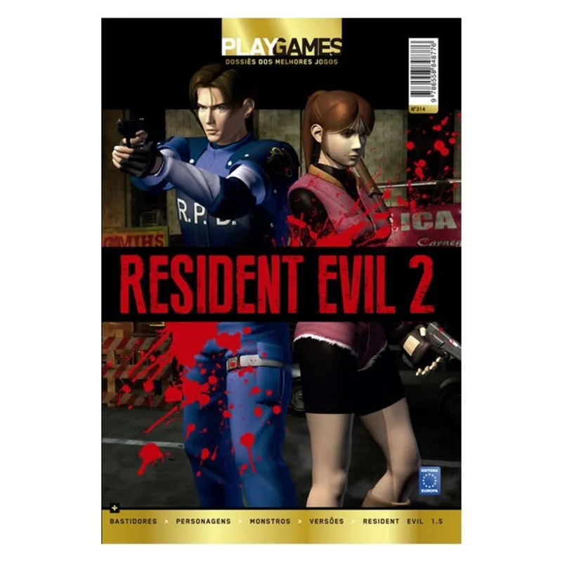 REVISTA PLAY GAMES 314 - RESIDENT EVIL 2