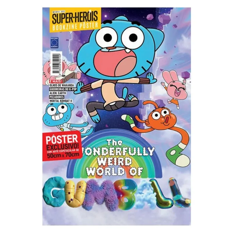 THE WONDERFULLY WEIRD WORLD OF GUMBALL - SUPERPÔSTER MUNDO DOS SUPER-HERÓIS