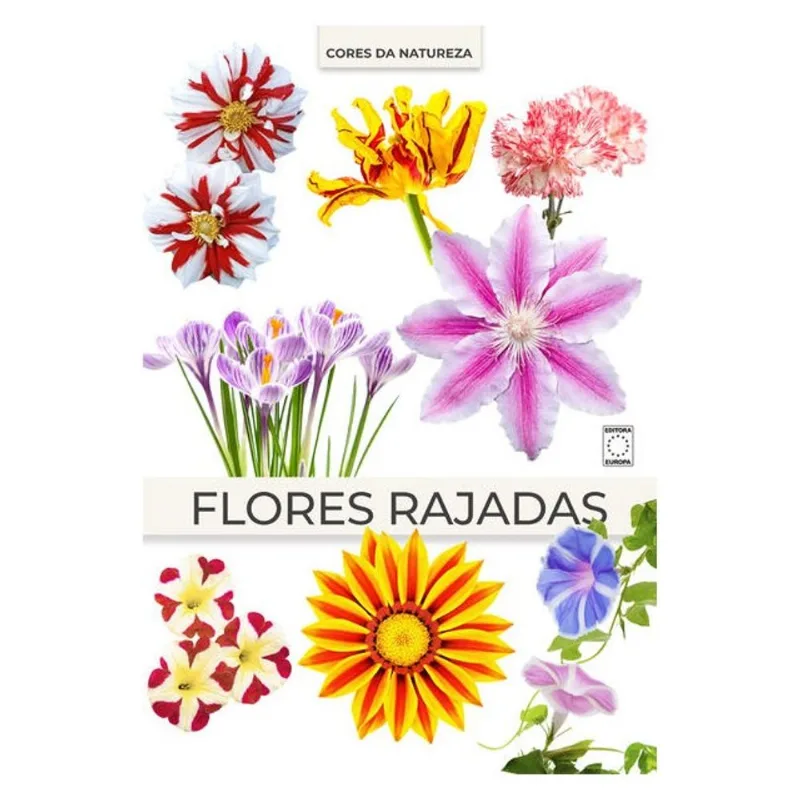 COLEÇÃO CORES DA NATUREZA - FLORES RAJADAS