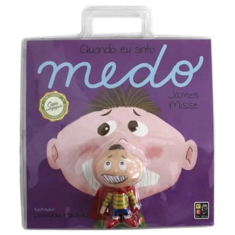 Livro Blister Quando Eu Sinto Medo Pé Da Letra (MP)