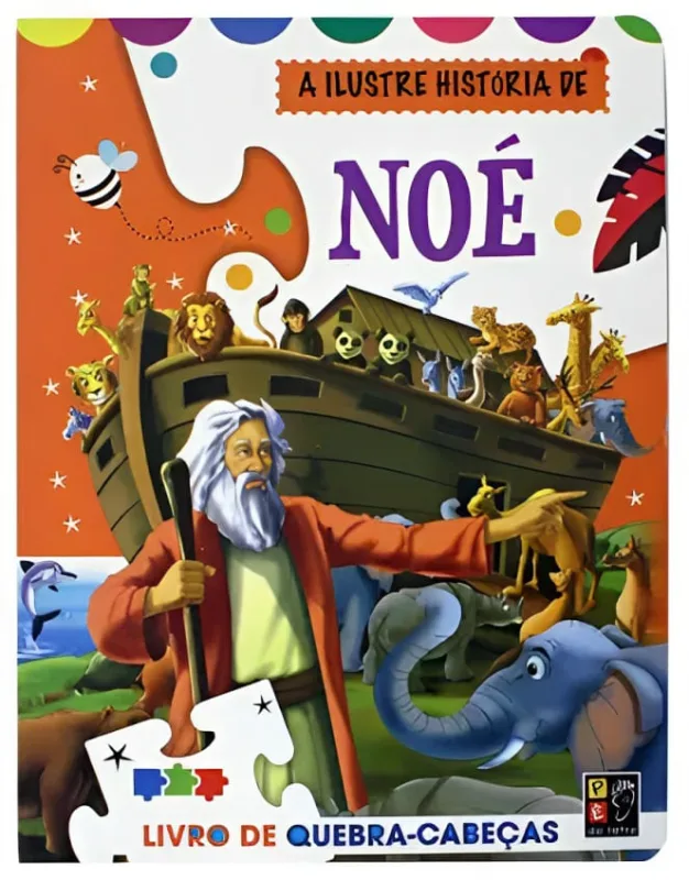 Livro De Quebra-Cabeças - Noé - LC - Livros