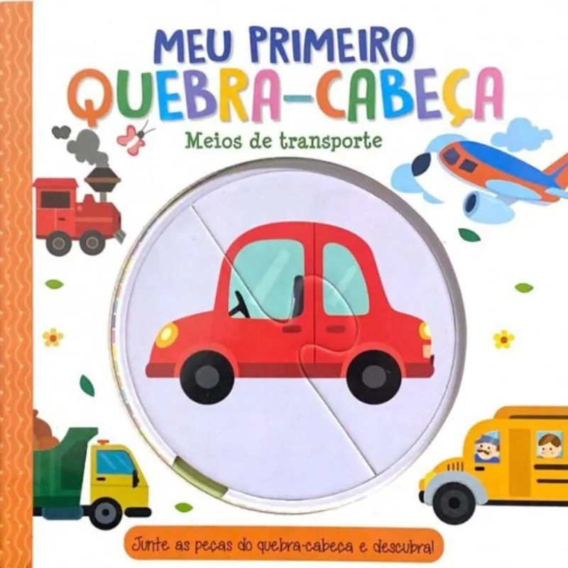 Meu Primeiro Quebra Cabeca - Meios De Transporte