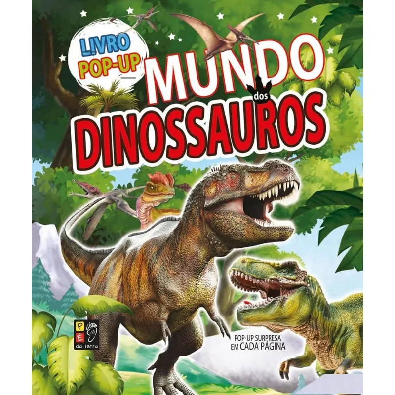 Mundo Dos Dinossauros - Livro Pop Up