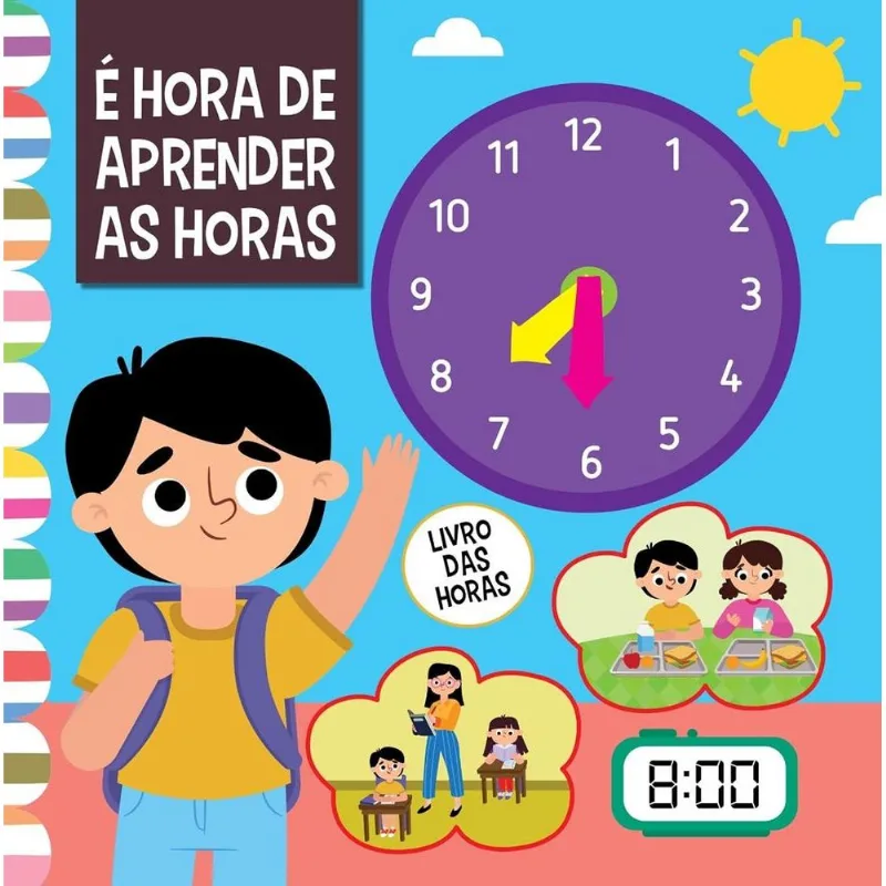 É Hora De Aprender As Horas