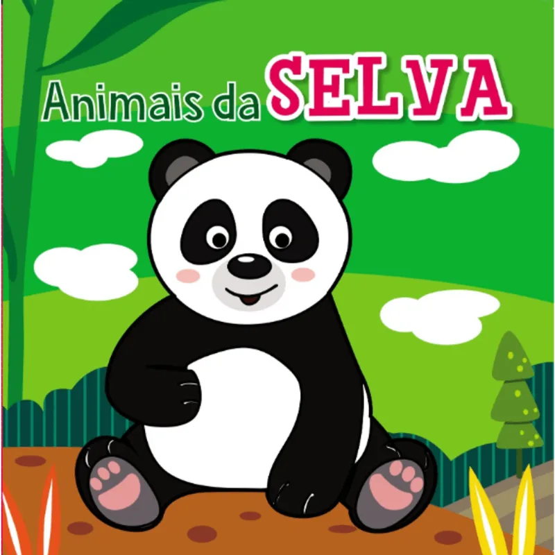 Molhe E Veja As Cores! - Animais Da Selva