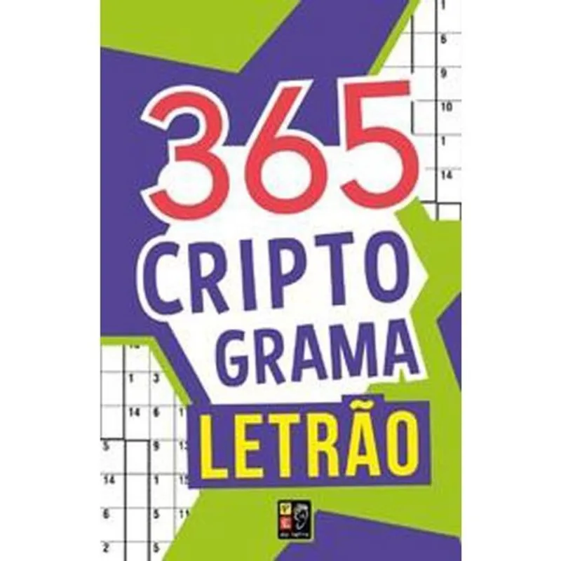 LIVRO 365 LETRÃO - CRIPTOGRAMAS (MP) - PÉ DA LETRA