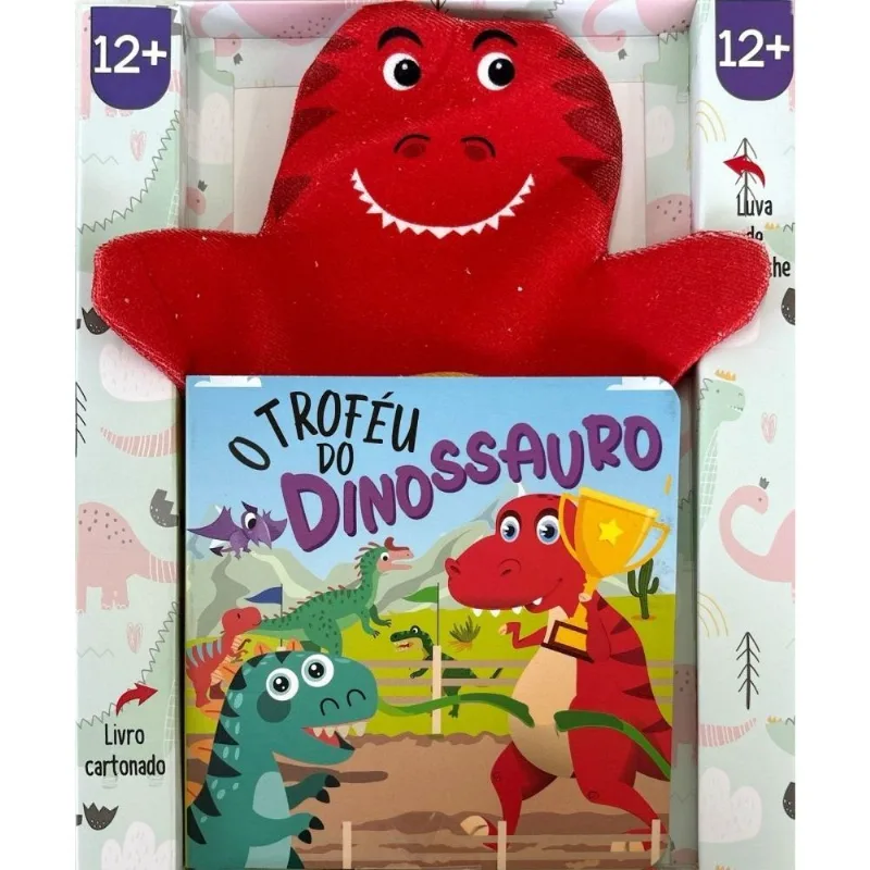 Livro Fantoche - O Troféu Do Dinossauro